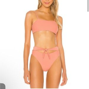 Superdown Coral Bikini Set